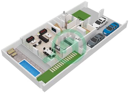 Alana - 4 Bedroom Townhouse Type LILAC Floor plan