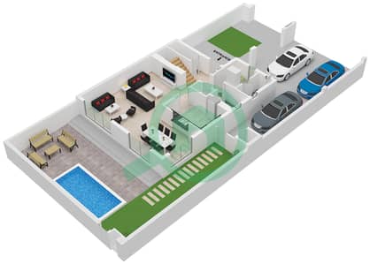 Alana - 3 Bedroom Townhouse Type LILAC Floor plan