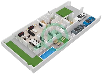 Alana - 5 Bedroom Townhouse Type LILAC Floor plan