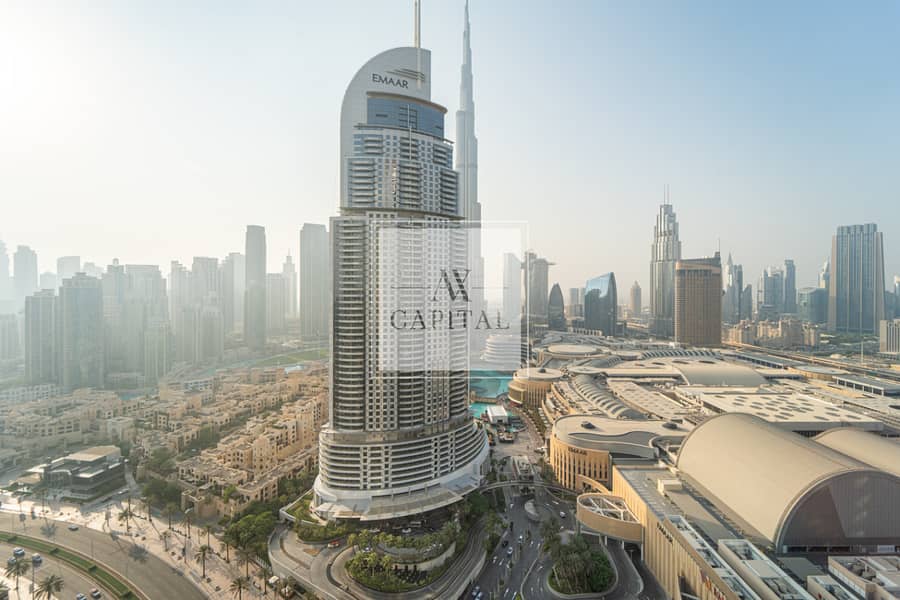 High Floor | Burj Khalifa View | Available in Nov