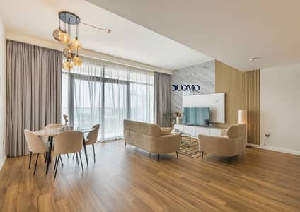2 Bedroom Apartment for Rent in Dubai Creek Harbour, Dubai - Living room 6. png