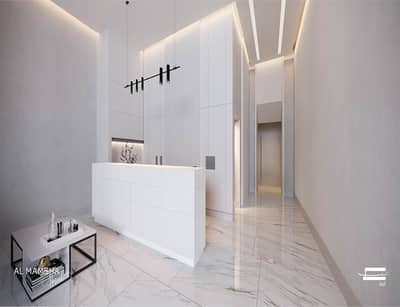 姆瓦伊莱社区， 夏尔迦 3 卧室公寓待售 - Lobby  Render - Al Mamsha Raseel. jpg