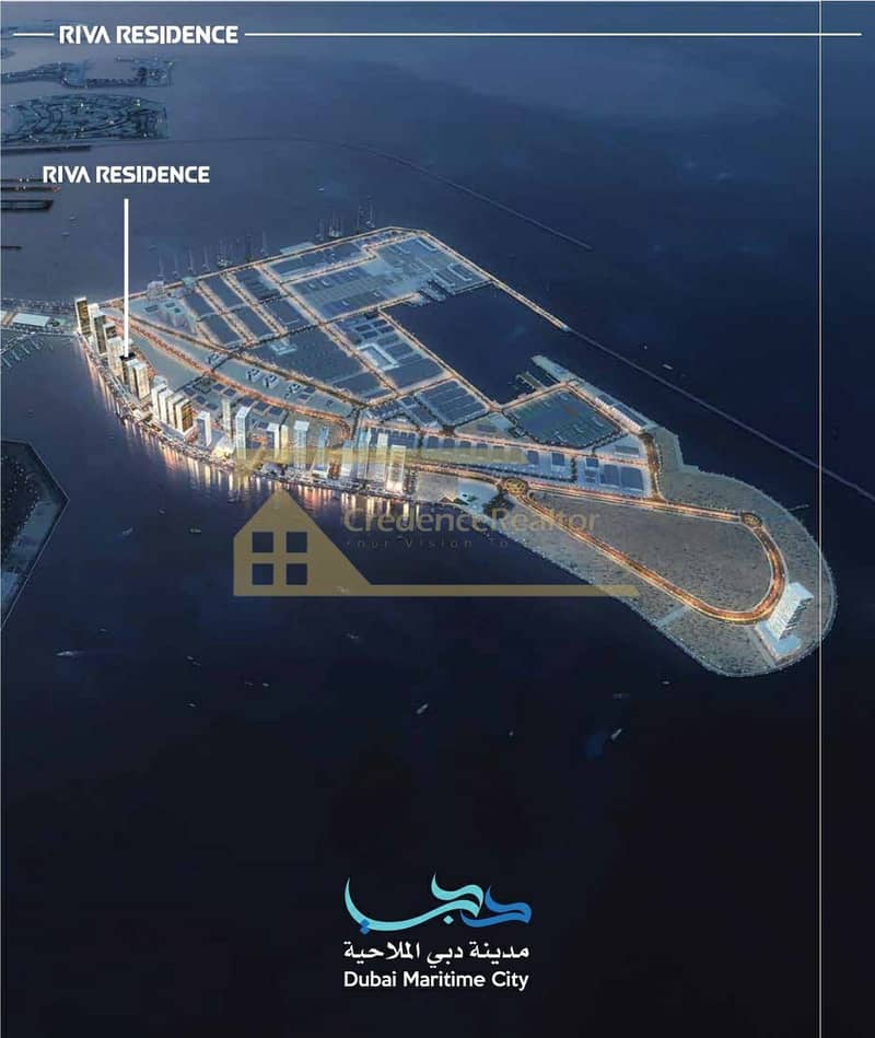 WATER FACING APARTMENT / 1 BEDROOM / LOWEST PRICE PER SQ FEET