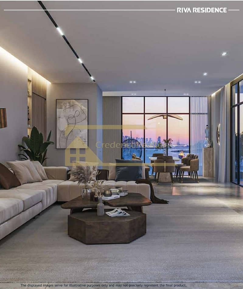 WATER FACING APARTMENT / 1 BEDROOM / LOWEST PRICE PER SQ FEET