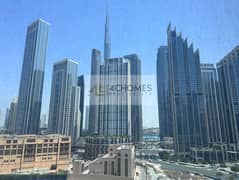 Studio Converted to 1 Bed| Burj Khalifa And Fountain View| Vacant