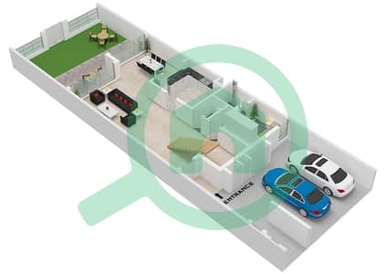 Marbella Villas II - 3 Bedroom Villa Type B1 Floor plan