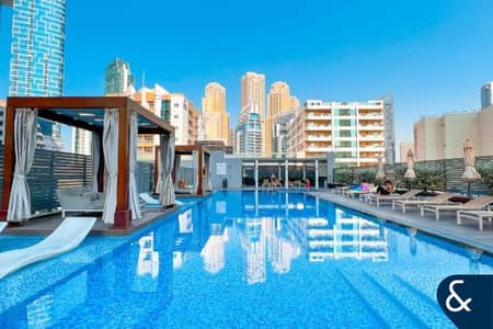 Studio for Rent in Dubai Marina, Dubai - Modern Studio | Large Balcony | Sea View