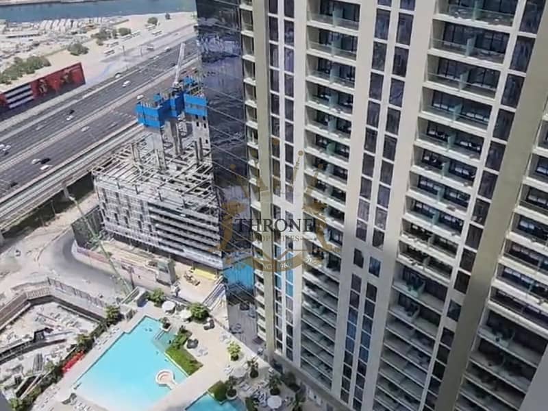 Business Bay Water views Mid to high floor