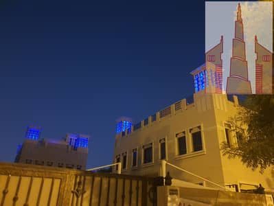 4 Bed room Hall  Majlis maids room With gym kids play area  parking