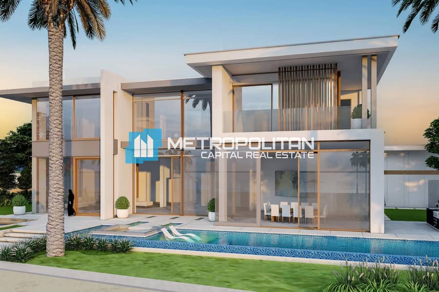 位于萨迪亚特岛，Murjan Al Saadiyat 4 卧室的别墅 12500000 AED - 9744832