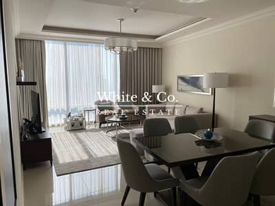 2 Bedroom Flat for Rent in Downtown Dubai, Dubai - Burj View | Furnished | High Floor Unit