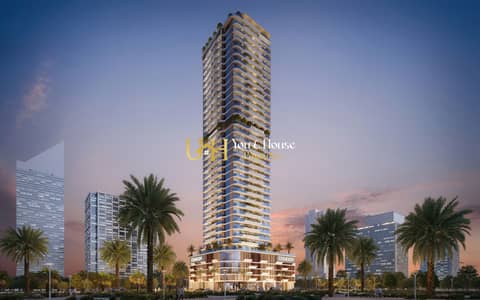 شقة 2 غرفة نوم للبيع في مثلث قرية الجميرا (JVT)، دبي - Render_Sonate Residences_240211_P737_V01_night. jpg