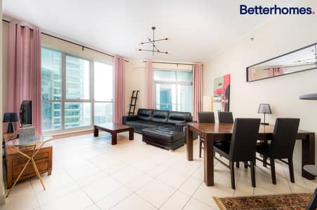 2 Bedroom Apartment for Rent in Dubai Marina, Dubai - Exclusive | High Floor | Light and Bright