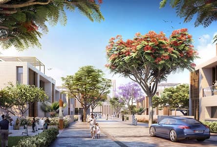 阿尔朱拜勒岛， 阿布扎比 住宅地块待售 - jubail-saadiyat-island-abu-dhabi-property-images-road-view. jpg