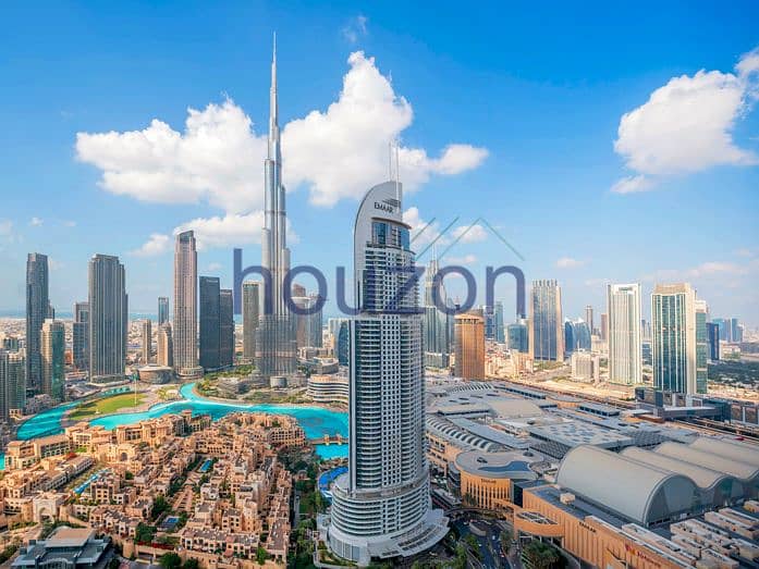 Luxurious 2BR | Burj Khalifa View | Vacant