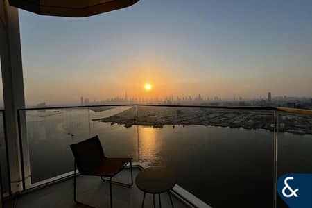 2 Bedroom Flat for Rent in Dubai Creek Harbour, Dubai - LUXURY|BURJ KHALIFA VIEW|FULLY FURNISHED