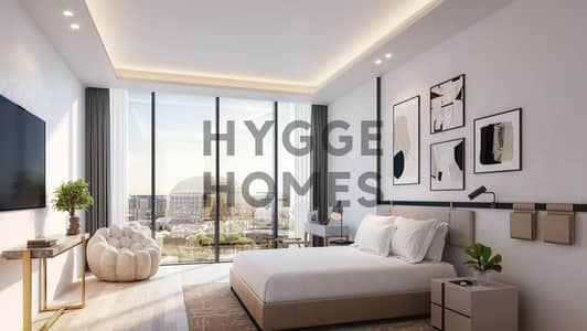 世博城， 迪拜 1 卧室公寓待售 - Bedroom - Sky Residences. png