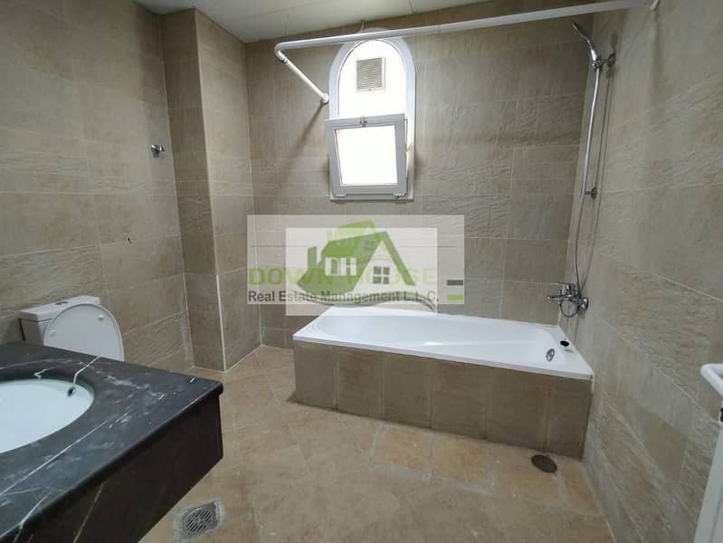 14 Spacious 1 Bedroom W/ Shared Pool in Khalifa City A