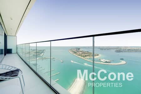 2 Bedroom Flat for Rent in Dubai Harbour, Dubai - Full Palm View | Fully Furnished | Luxurious