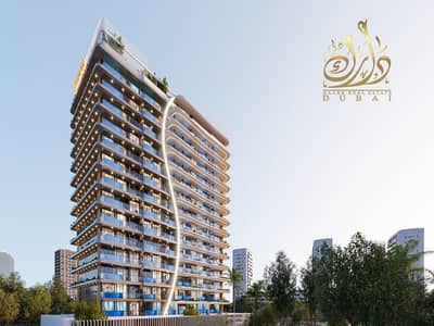 Studio for Sale in Dubai Residence Complex, Dubai - Side Elevation. jpg