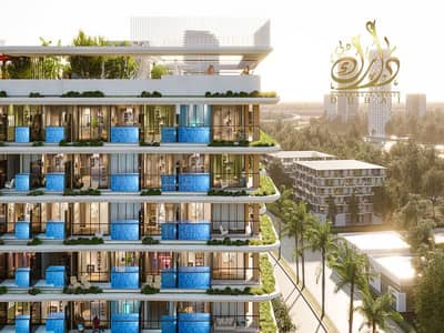 Studio for Sale in Dubai Residence Complex, Dubai - Balcony. jpg