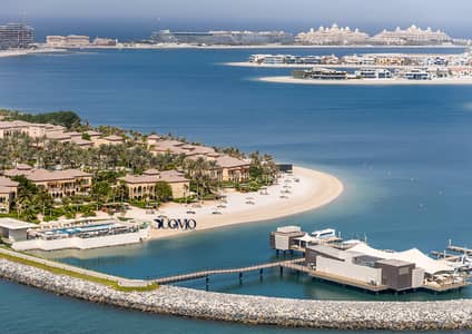2 Bedroom Flat for Rent in Dubai Harbour, Dubai - community sea views. png