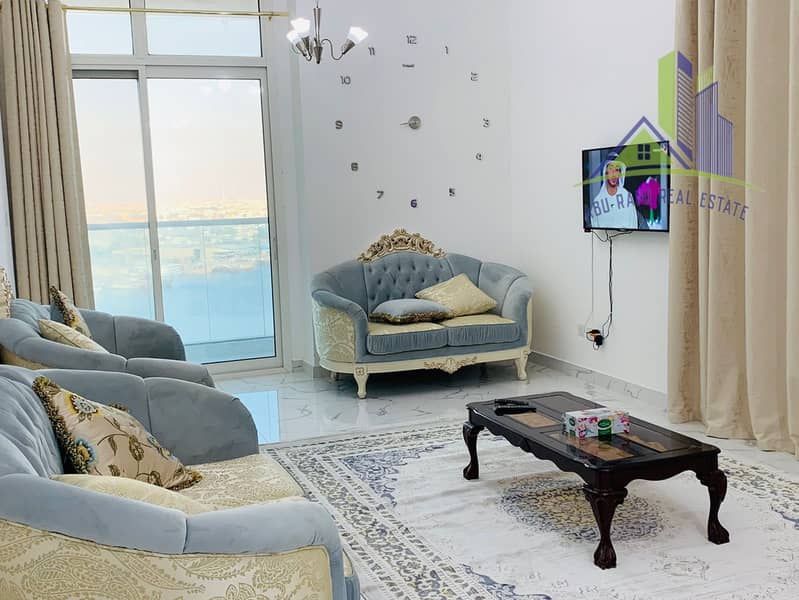 2bhk. For monthly rent, Al Waha Tower, Ajman, starting price 6000