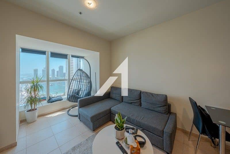 Full Sea View | 1 BR Tenanted on a High Floor