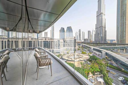 2 Bedroom Apartment for Sale in Downtown Dubai, Dubai - Vacant | Burj View | Mid Floor | Middle Unit