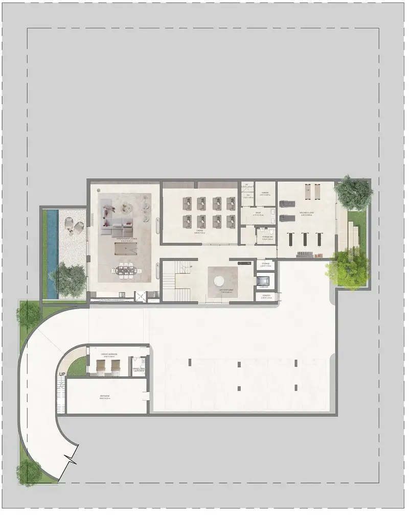 7 BR floor plan