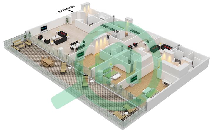 Type E Unit A2 Floor 5