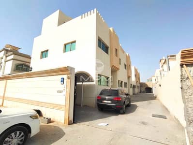 4 Bedroom Villa for Rent in Shakhbout City, Abu Dhabi - Compound Villa | Maid's Room | Roftop | Laundry Room