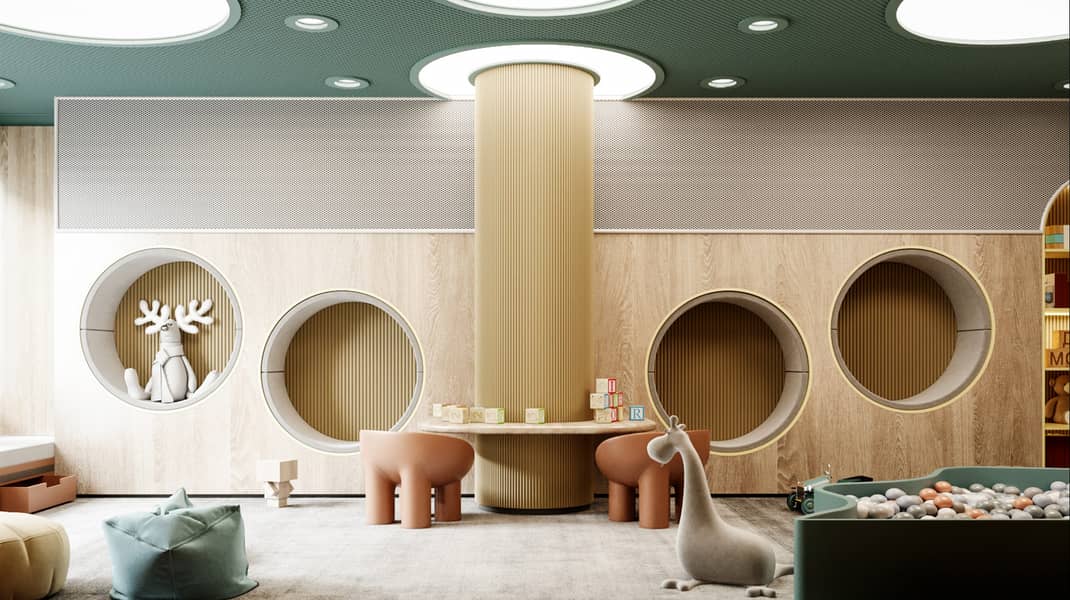 8 Render_ThePierResidence_IndoorKidsPlay Area. png