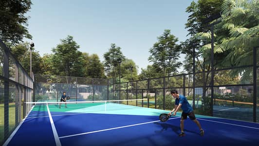 5 Cпальни Вилла Продажа в Тилал Сити, Шарджа - 220526_Padel-Tennis-court. jpg