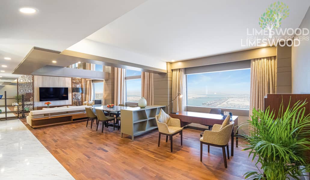 Stunning furnished 3BR Penthouse in Corniche Deira Stunning furnished 3BR Penthouse in Corniche Deira