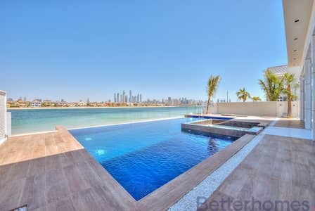 فیلا 5 غرفة نوم للايجار في نخلة جميرا، دبي - Seeing Is Beveling|5BR + Maid|Brand New فیلا 5 غرفة نوم للايجار في نخلة جميرا، دبي - Seeing Is Beveling|5BR + Maid|Brand New