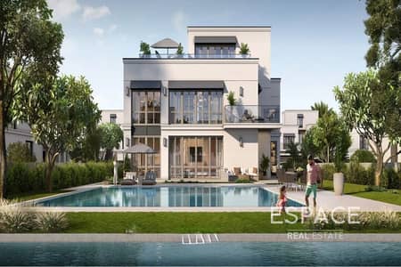 4 Bedroom Villa for Sale in The Oasis by Emaar, Dubai - Exlusive | Corner Plot On Lagoon | 4 Bed