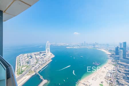 朱美拉海滩住宅（JBR）， 迪拜 4 卧室公寓待售 - 位于朱美拉海滩住宅（JBR），朱美拉谦恭度假酒店和水疗中心，朱美拉门户1号大厦 4 卧室的公寓 22000000 AED - 9791304
