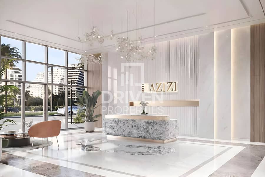 位于迪拜南部街区，阿齐兹威尼斯，Azizi Venice 11 1 卧室的公寓 1200000 AED - 9802754