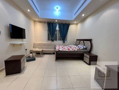 Studio for Rent in Khalifa City, Abu Dhabi - HOT OFFER!! Stunning Fully Furnished Studio With Shared Balcony / Separate Kitchen / Monthly 2700 / Nice Full Washroom / Superb Finishing