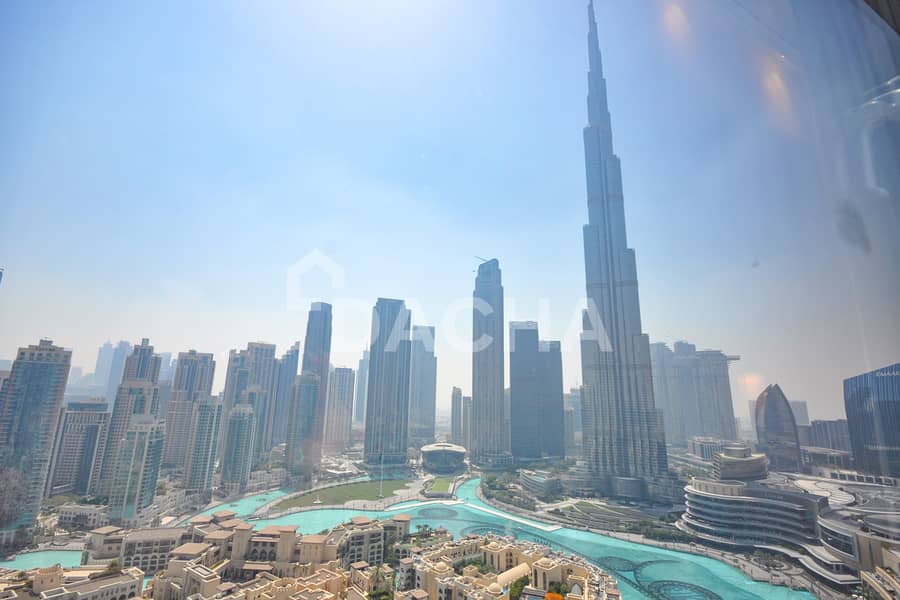 Burj Khalifa View | Vacant | High Floor