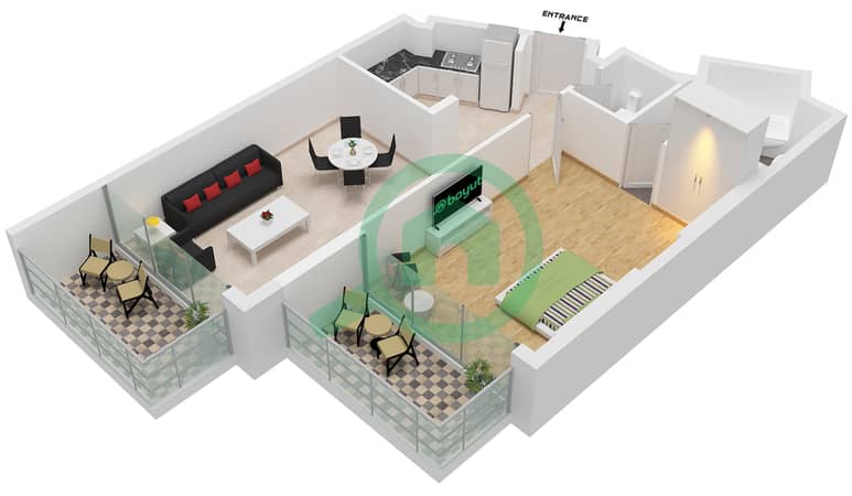 Type 2 Unit 3-5 Floor 14