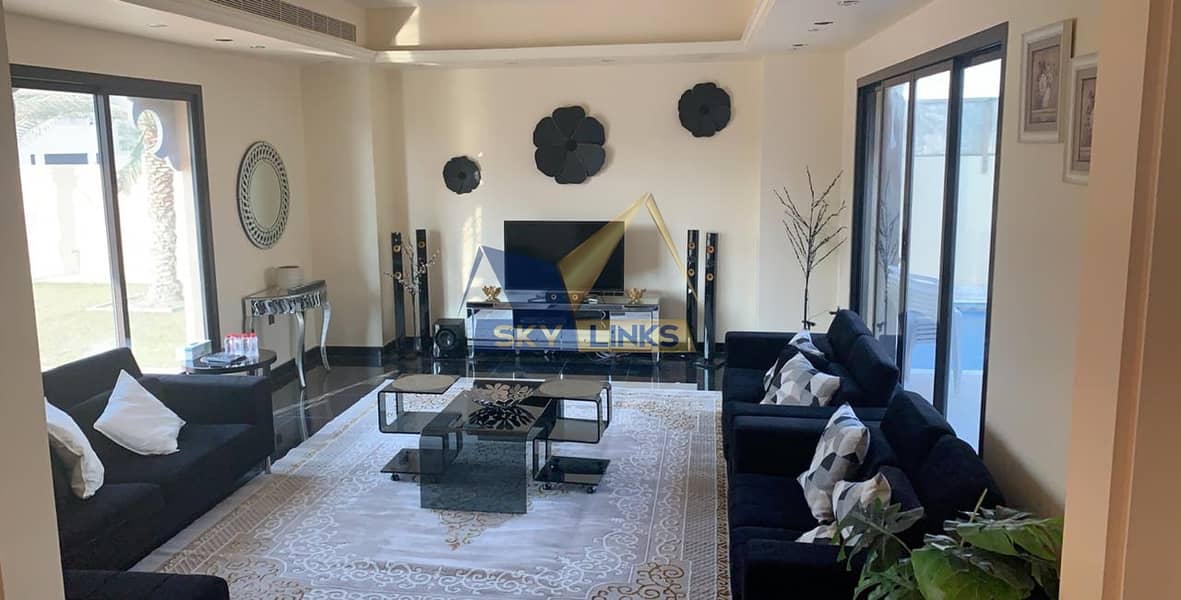 5 Fully Furnished 5 BR Villa With Pool for Rent in Al Barsha 3