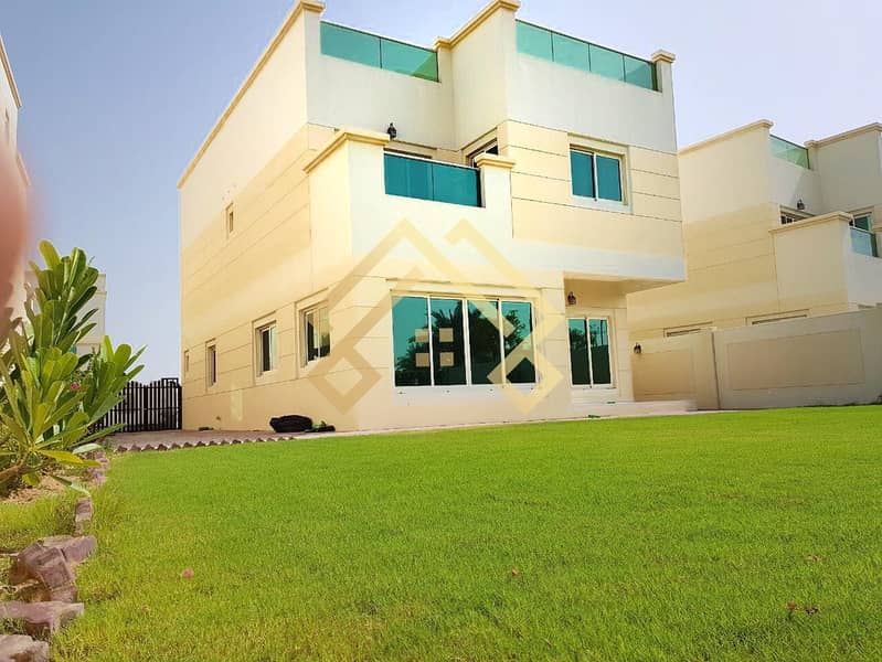 Most Luxuries  4BR+Maid Villa With Big Garden | JVC. .