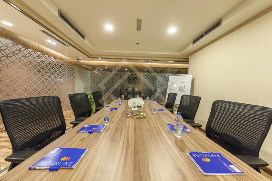 Estadama/Flexi Desk Offices Space Available  For Rent. .
