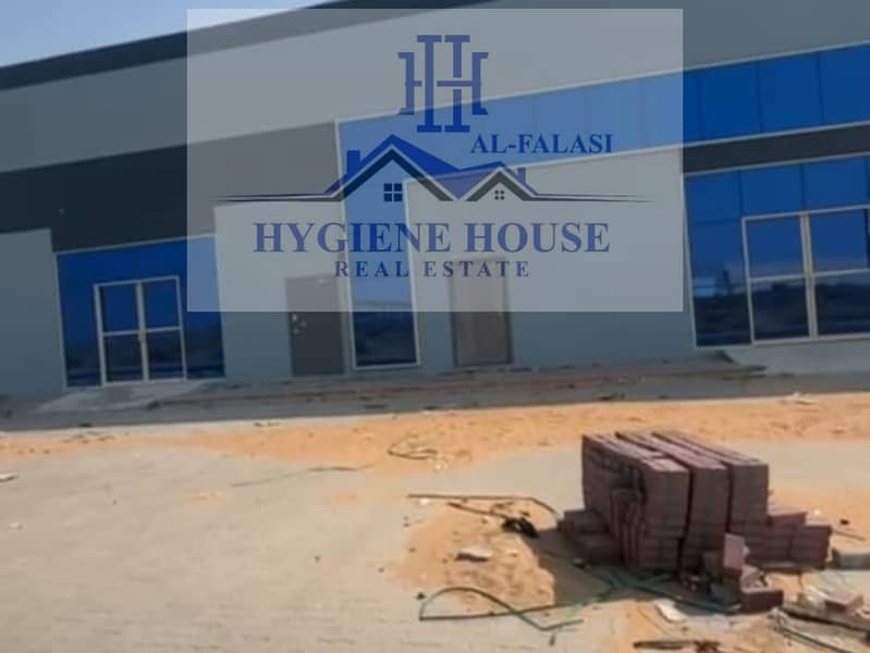 Complex for sale 7 warehouses in Umm Al Quwain area