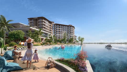 雅斯岛， 阿布扎比 1 卧室公寓待售 - ALDAR_GardeniaIB2_CGI09_Beach_02_10K (1). jpg