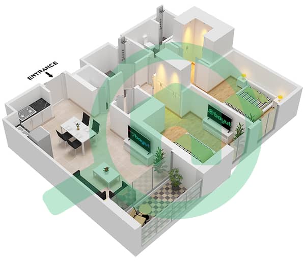 Type 5 Unit 4 Floor 1,14,15
Type 5 Unit 5 Floor 2
Type 5 Unit 8 Floor 3-11
Type 5 Unit 6 Floor 12,13
Type 5 Unit 2 Floor 16
Type 6 Unit 23 Floor 3-11
Type 6 Unit 21 Floor 12,13
Type 6 Unit 19 Floor 14,15
Type 6 Unit 17 Floor 16