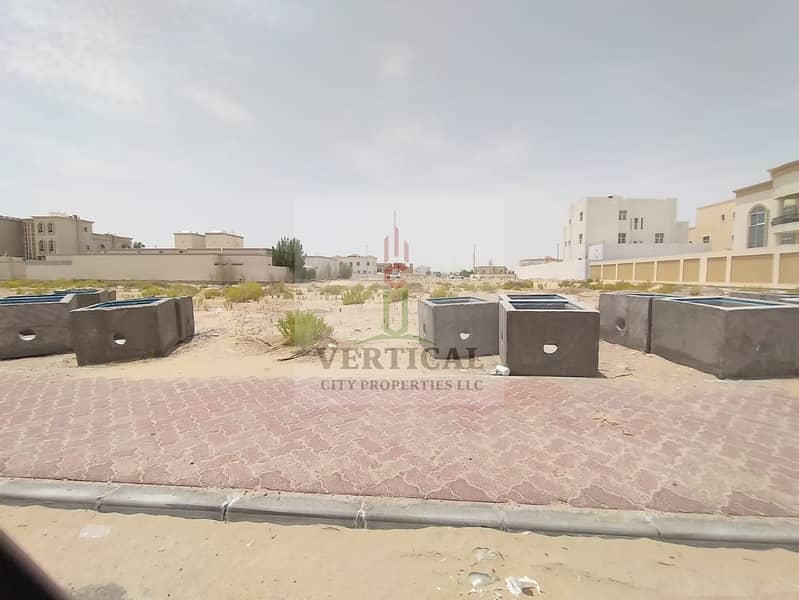 For sale, residential land in AlRayman City 2, corner 100 * 120