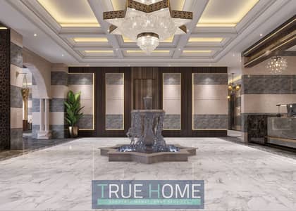 阿尔马扎尔街区， 夏尔迦 3 卧室公寓待售 - GF-Lobby v 02. jpg
